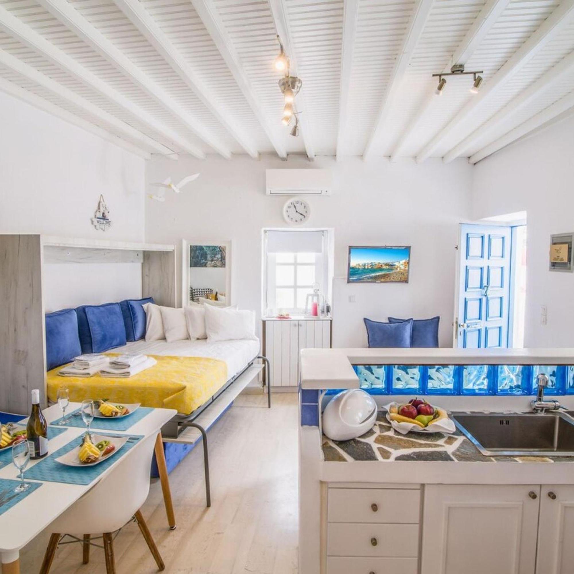 Appartement Like A White Seagull In Mykonos! à Mykonos Town Extérieur photo